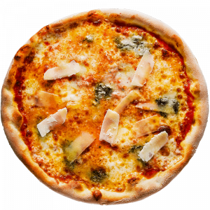 QUATTRO FORMAGGI cu sos de rosii